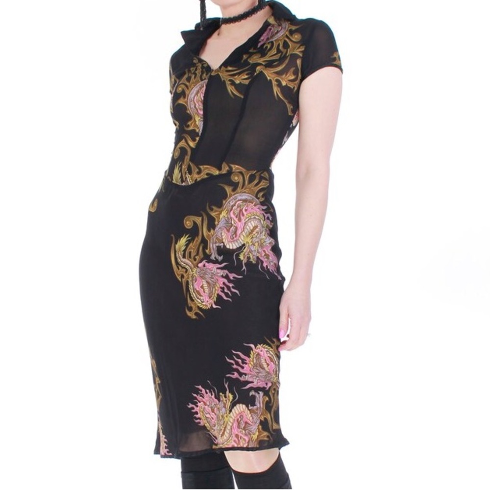 90s DESIGNER SLIP DRESS